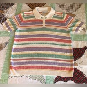 multi-colored alfred dunner blouse